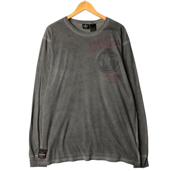 古着 ハーレーダビッドソン Harley-Davidson ロングTシャツ ロン