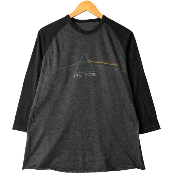 古着 PINK FLOYD ピンクフロイド 七分袖 ラグラン バンドTシャツ