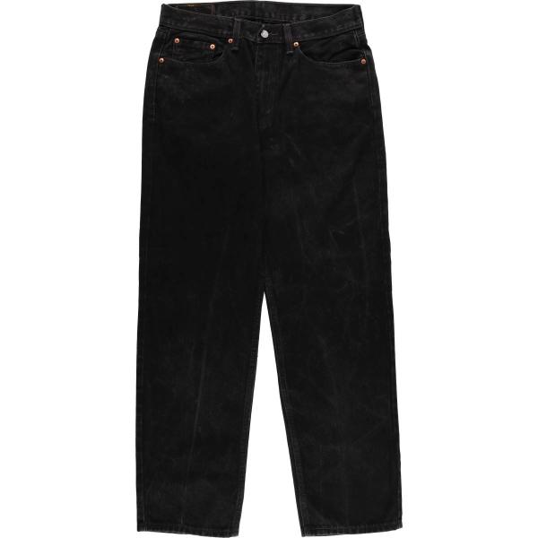 Levi's 古着 リーバイス 550 ブラックデニム テーパードデニム