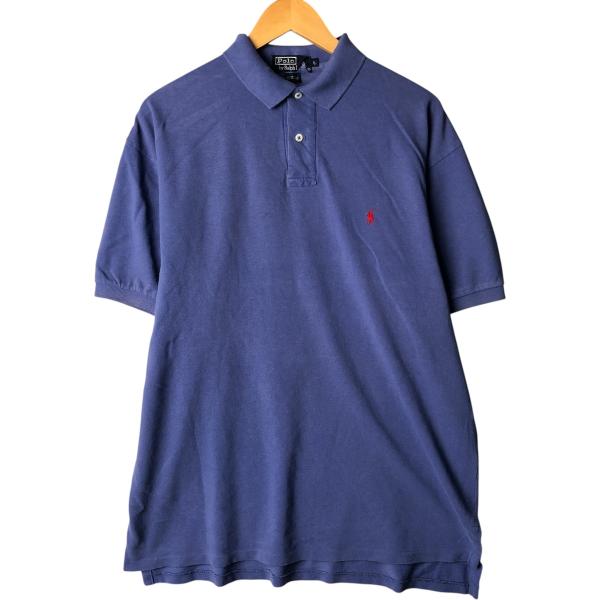 Ralph Lauren 半袖ポロシャツ XL バーガンディ ポロラルフローレン 半袖ポロシャツ えんじ色 バーガンディ XL