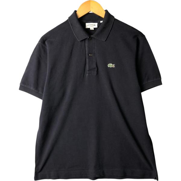 LACOSTE　ポロシャツ　ClassicFIT　5 日本製 LACOSTE（ラコステ） 古着 LACOSTE CLASSIC FIT 半袖 ポロシャツ 5