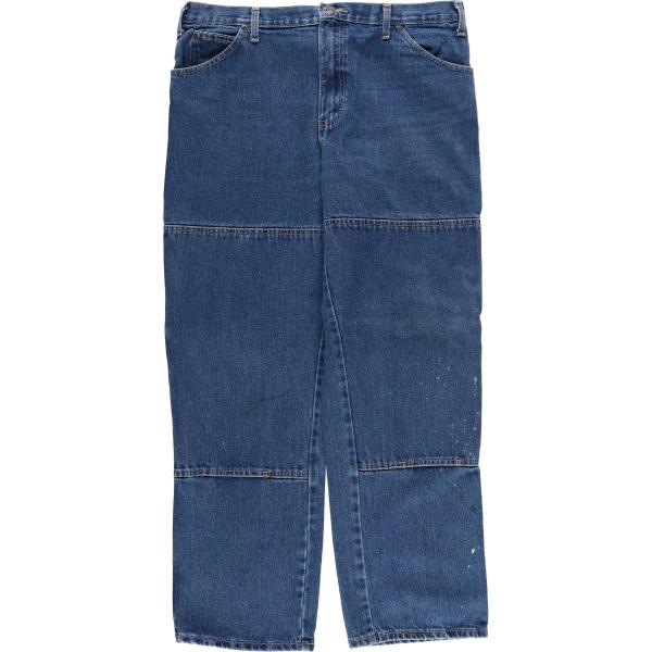 Dickies 古着 ディッキーズ ダブルニー デニムペインターパンツ