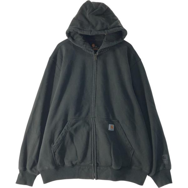 古着 カーハート Carhartt スウェットフルジップパーカー メンズXL相当 Carhartt 古着 カーハート スウェットフルジップパーカー メンズXL相当