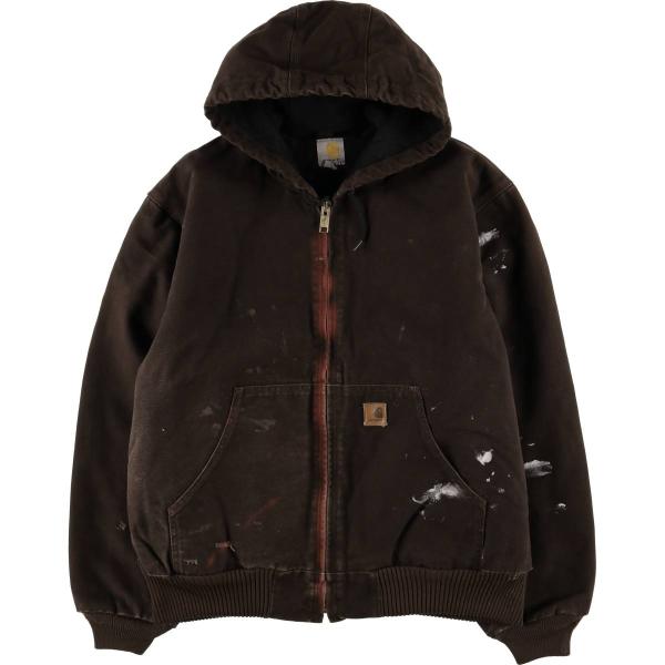 Carhartt 古着 カーハート アクティブジャケット 中綿入り ダック