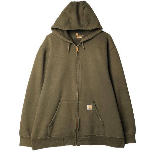Carhartt 古着 カーハート ORIGINAL FIT スウェットフルジップ