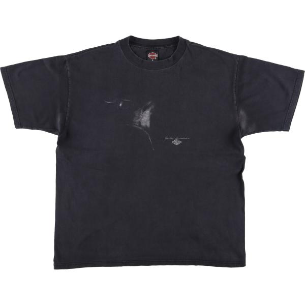 古着 90年代 ハーレーダビッドソン Harley-Davidson 鷲柄 イーグル柄