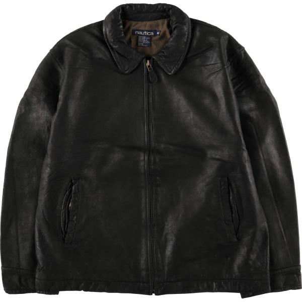 NAUTICA スイングトップ ワーク ジャケット 古着 メンズ S ホワイト NAUTICA スイングトップ ワーク ジャケット 古着 メンズ S