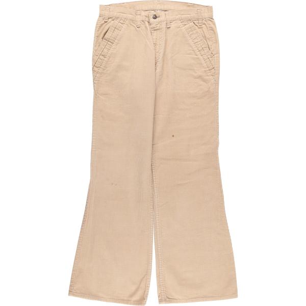 【LEVI'S】 70s リーバイス コーデュロイ フレアパンツ ヴィンテージ Levi's - 70s USA製 リーバイス 646 コーデュロイ フレア パンツ