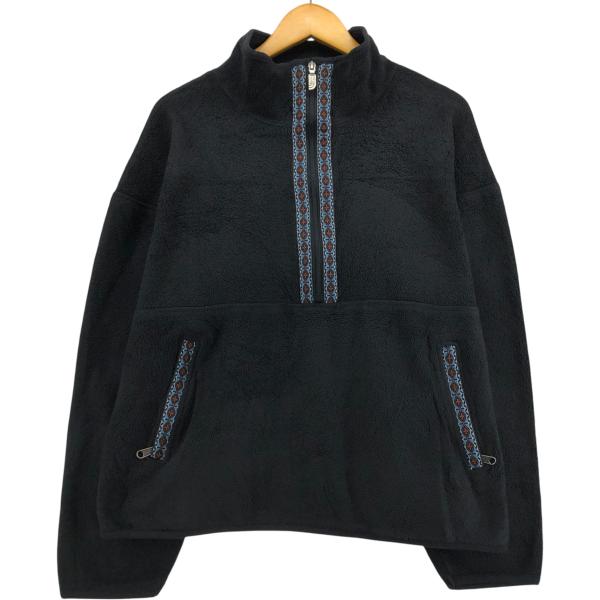 【希少】90s THE NORTH FACE フリースプルオーバー ジャケット 90年代 90s ザノースフェイス アメリカ製 レイジ ハーフスナップ