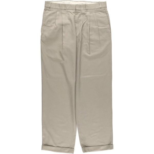 古着 ハガー HAGGAR collections ツータック スラックスパンツ