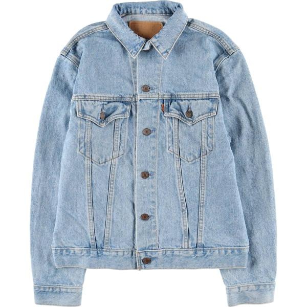 90s Levi's overdyed 製品染めデニムジャケット オレンジ 90s Levi's