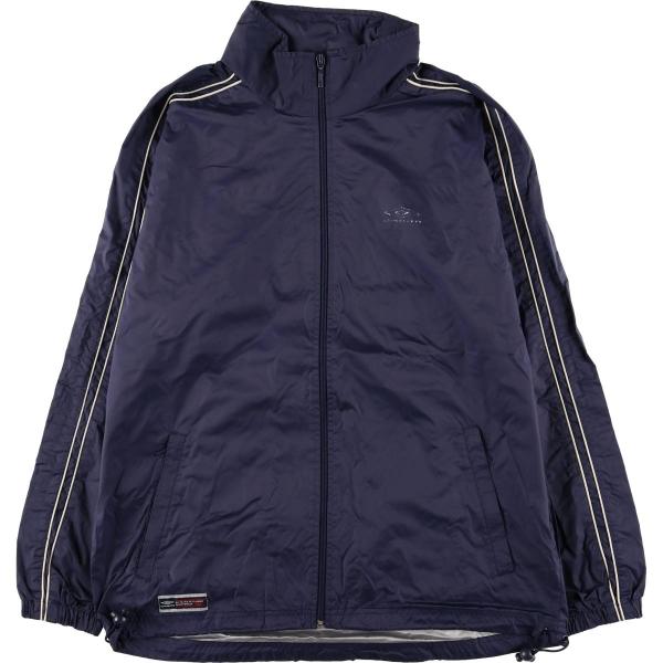 超レア　アンブロ　ナイロンジャケット　古着 90s UMBRO Logo Nylon Jacket 紺黄白 L アンブロ ロゴ 切り替え