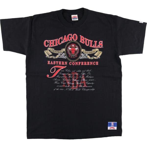 古着 90年代 ナツメグ NUTMEG NBA CHICAGOBULLS シカゴブルズ ロゴ