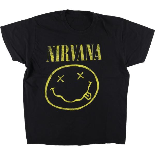 古着 NIRVANA ニルヴァーナ バンドTシャツ バンT メンズXL相当