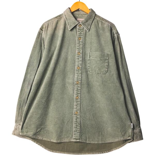 90s J.CREW ロールネックウールセーター 巨人タグ ニット 緑 L | 古着
