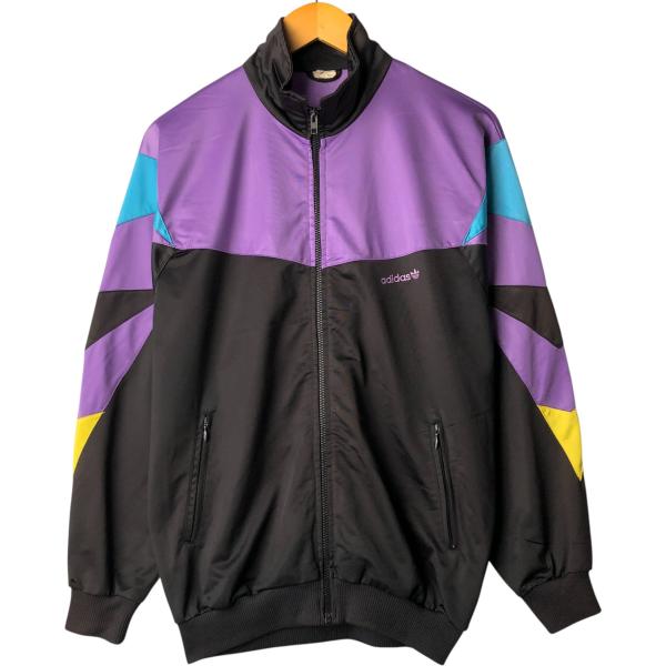 90s adidas トラックジャケット　古着　アディダス　ヴィンテージ adidas 古着 80~90年代 アディダス ジャージ トラックジャケット