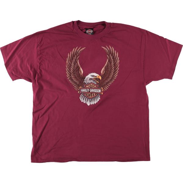 古着 90年代 ハーレーダビッドソン 鷲柄 イーグル柄 モーター