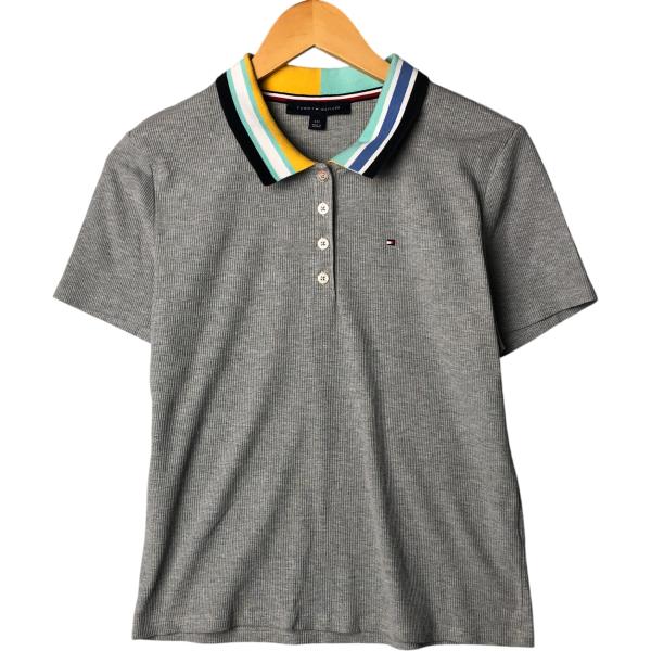 古着 トミーヒルフィガー   半袖 ポロシャツ レディースL相当 /eaa575656 TOMMY HILFIGER（トミー・ヒルフィガー） 古着 半袖 ポロシャツ