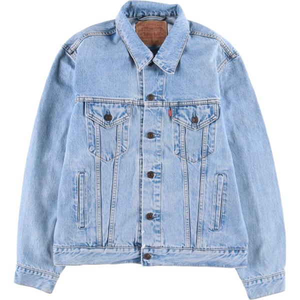 90s イタリア製 LEVIS 70503 02 デニム ジャケット L 古着 Levi's 古着 90年代 リーバイス 70503-02 ユーロモデル デニム