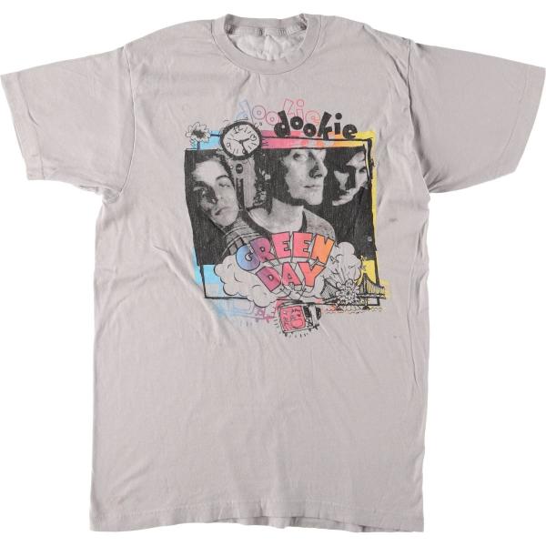 古着 GREEN DAY グリーンデイ バンドTシャツ バンT メンズS相当