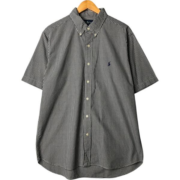 古着 ラルフローレン Ralph Lauren BLAKE ギンガムチェック 半袖