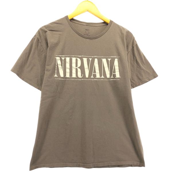 古着 NIRVANA ニルヴァーナ バンドTシャツ バンT メンズL相当