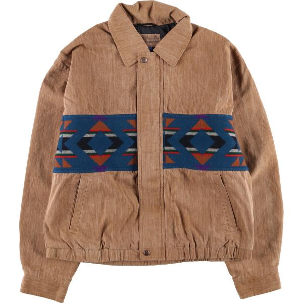 PENDLETON 古着 70~80年代 ペンドルトン 総柄 ネイティブ柄 ジップ