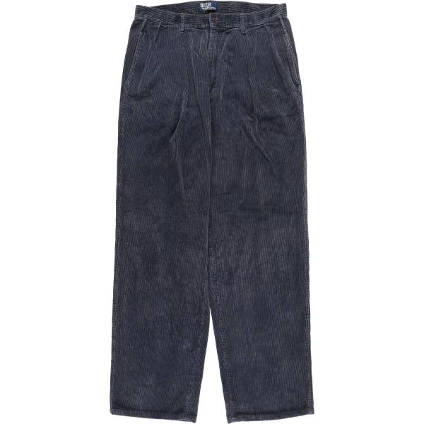 90s ラルフローレン コーデュロイパンツ ツータック W33 L28 90s ポロ ラルフローレン ANDREW PANT ツータック 太畝