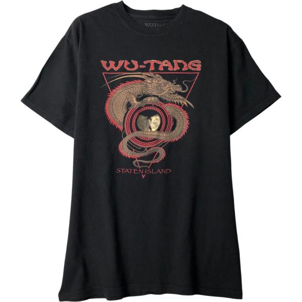 古着 WU-TANG CLAN ウータンクラン 龍柄 ドラゴン柄 ラップTシャツ