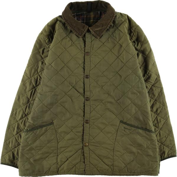 Barbour アウタージャケット サイズ46 古着 00年代~ バブアー Barbour キルティングジャケット メンズXL相当
