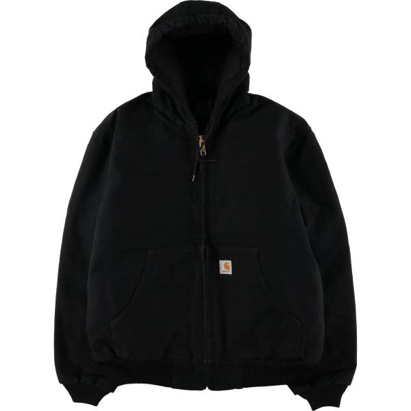 Carhartt 古着 カーハート アクティブジャケット ダックフルジップ