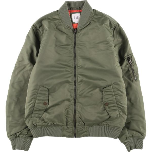 old gap MA-1 フライトジャケット　サイズM GAP 古着 00年代 ギャップ MA-1タイプ ミリタリー フライトジャケット