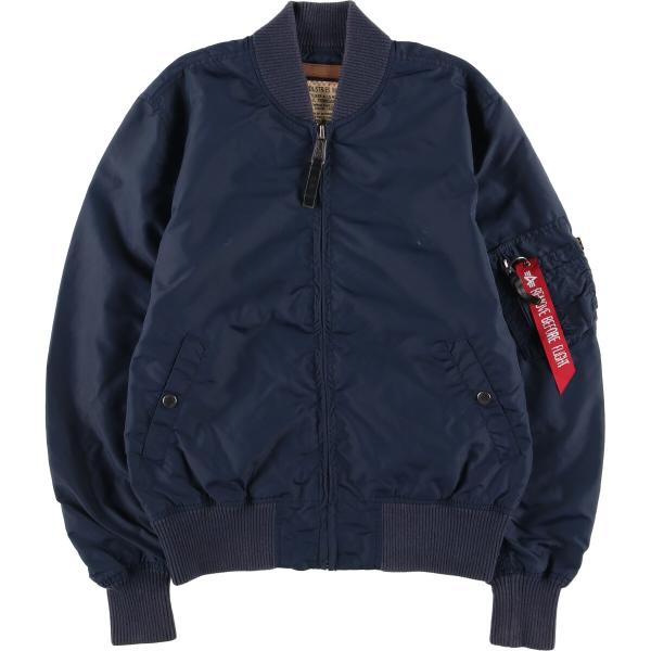 ALPHA MA-1 フライトジャケット M 古着 古着 民間品 アルファ ALPHA MA-1タイプ ミリタリー フライト