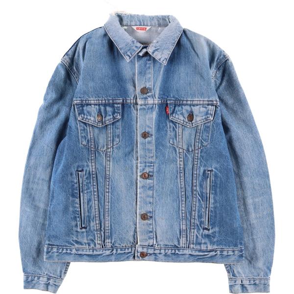 USA製 ユーロ リーバイス Levi's デニムジャケット Gジャン Levi's 古着 90年代 リーバイス ユーロモデル デニムジャケット
