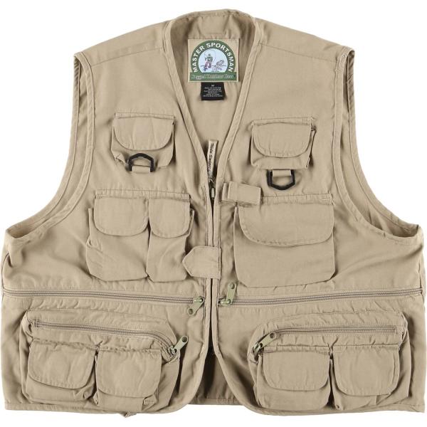 古着 90年代 MASTER SPORTSMAN フィッシングベスト メンズM相当