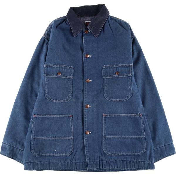 古着 80年代 ビッグマック BIG MAC デニムカバーオール メンズL相当