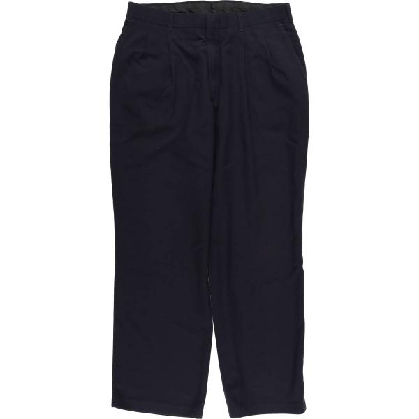 古着 ハガー HAGGAR ツータック スラックスパンツ メンズw32相当