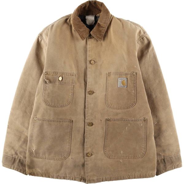 80s Carhartt 100周年 チョアコート カバーオール Carhartt（カーハート） 古着 80年代 Carhartt 100周年モデル ミシガン