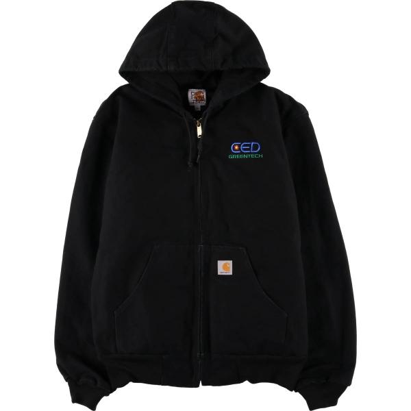 Carhartt 古着 カーハート アクティブジャケット ダックフルジップ