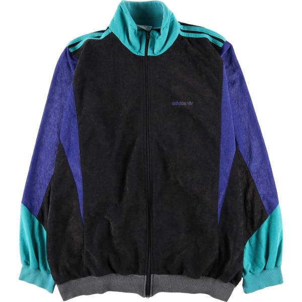 adidas（アディダス） 古着 80~90年代 ベロアジャージ トラック