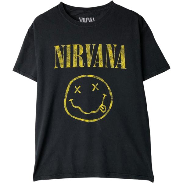 古着 NIRVANA ニルヴァーナ バンドTシャツ バンT メンズM相当