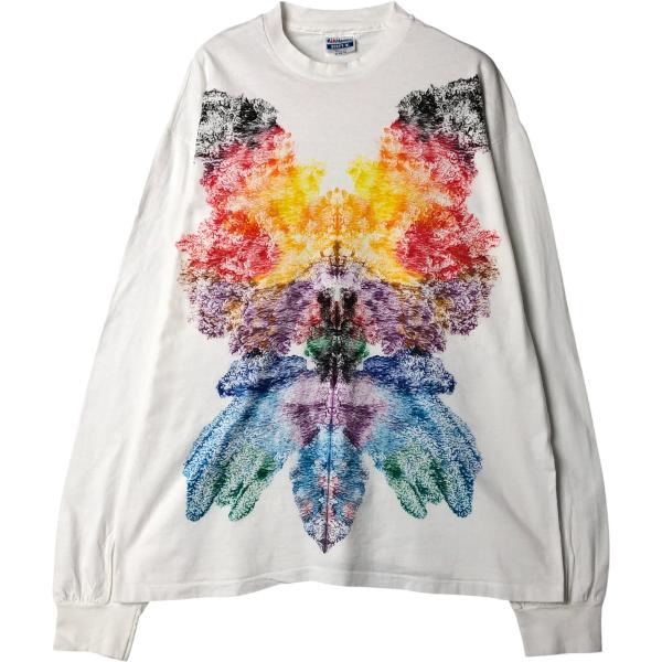 ラスト1激レアデッド90s USA製Hanes beefy ロンT ヘインズ 古着 80-90s USA製 Hanes Beefy-T 無地 ソリッド 100%コットン