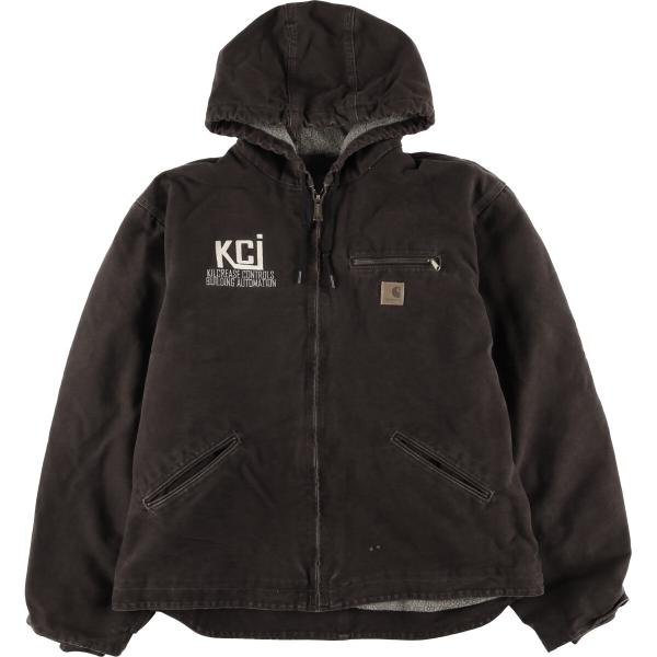 Carhartt ダックパーカー　古着　XL Carhartt 古着 カーハート アクティブジャケット 中綿入り