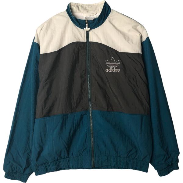 アディダス 80's ヴィンテージジャケット adidas 古着 80年代 アディダス ナイロンジャケット メンズM相当