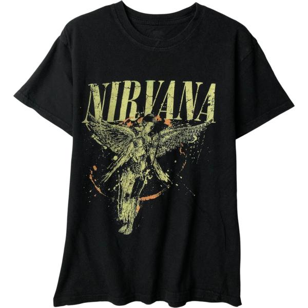 古着 NIRVANA ニルヴァーナ バンドTシャツ バンT メンズM相当  