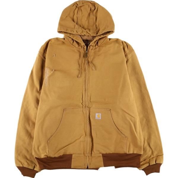 Carhartt 古着 カーハート アクティブジャケット ダックフルジップ