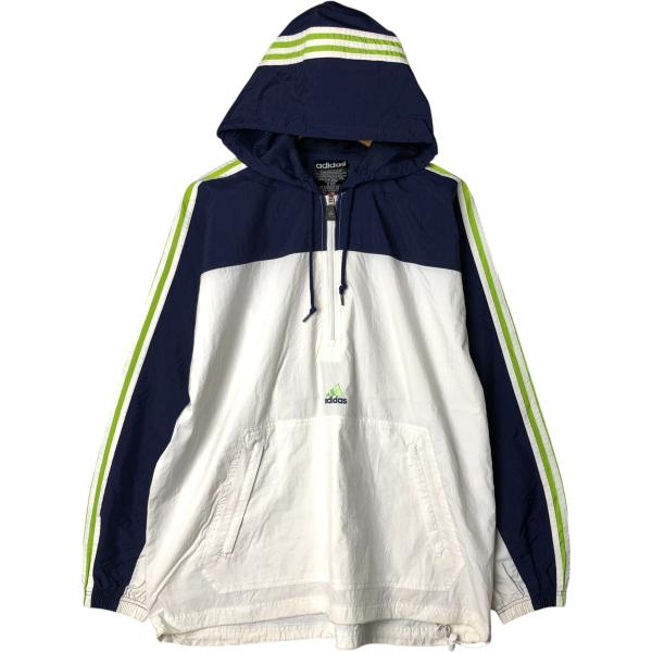 adidas（アディダス） 古着 80~90年代 アノラックパーカー メンズL相当