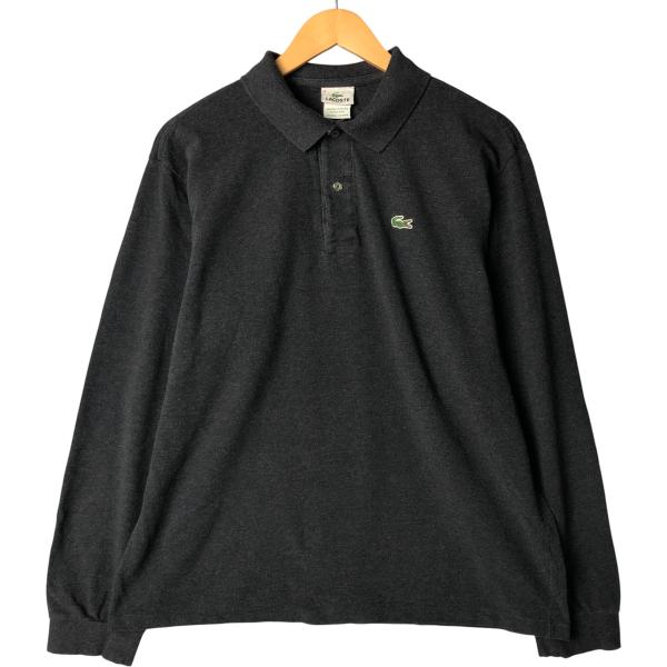 LACOSTE フランス製 長袖ポロ LACOSTE（ラコステ） フランス企画 長袖 ポロシャツ LACSTE L1312-51