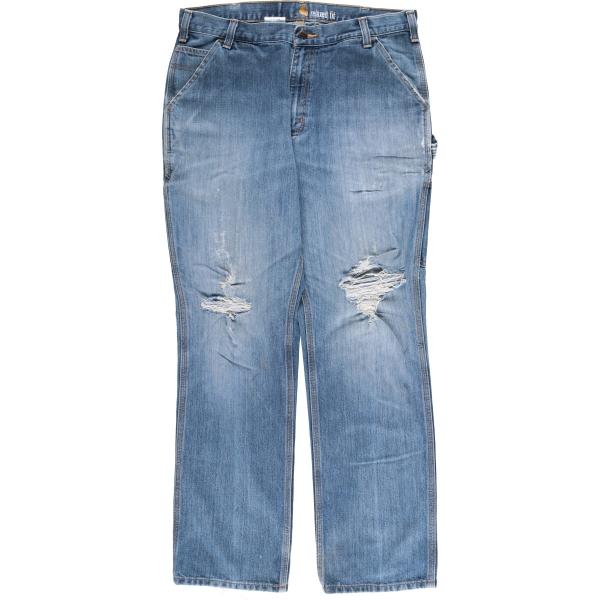る*む様 42×30　carhartt カーハート　ペインターパンツ　デニム　ダ Carhartt カーハート 0083-000 ペインター デニムパンツ ワーク