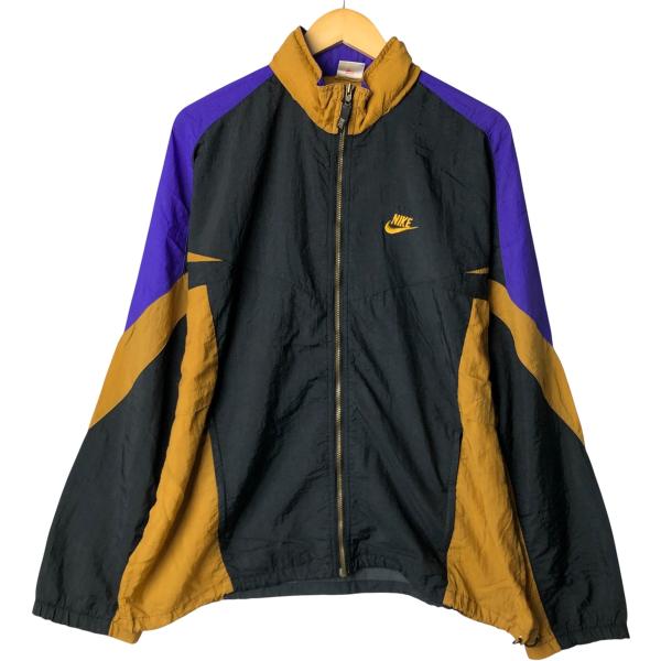 NIKE 古着 90年代 ナイキ 銀タグ バックロゴ ウインドブレーカー